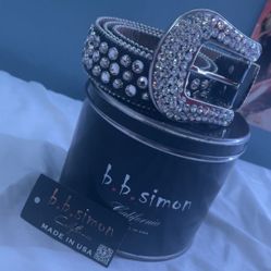 Black Bb Simon Belt