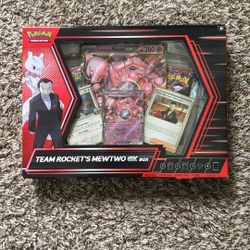 Pokemon Team Rockets Mewtwo Ex Box