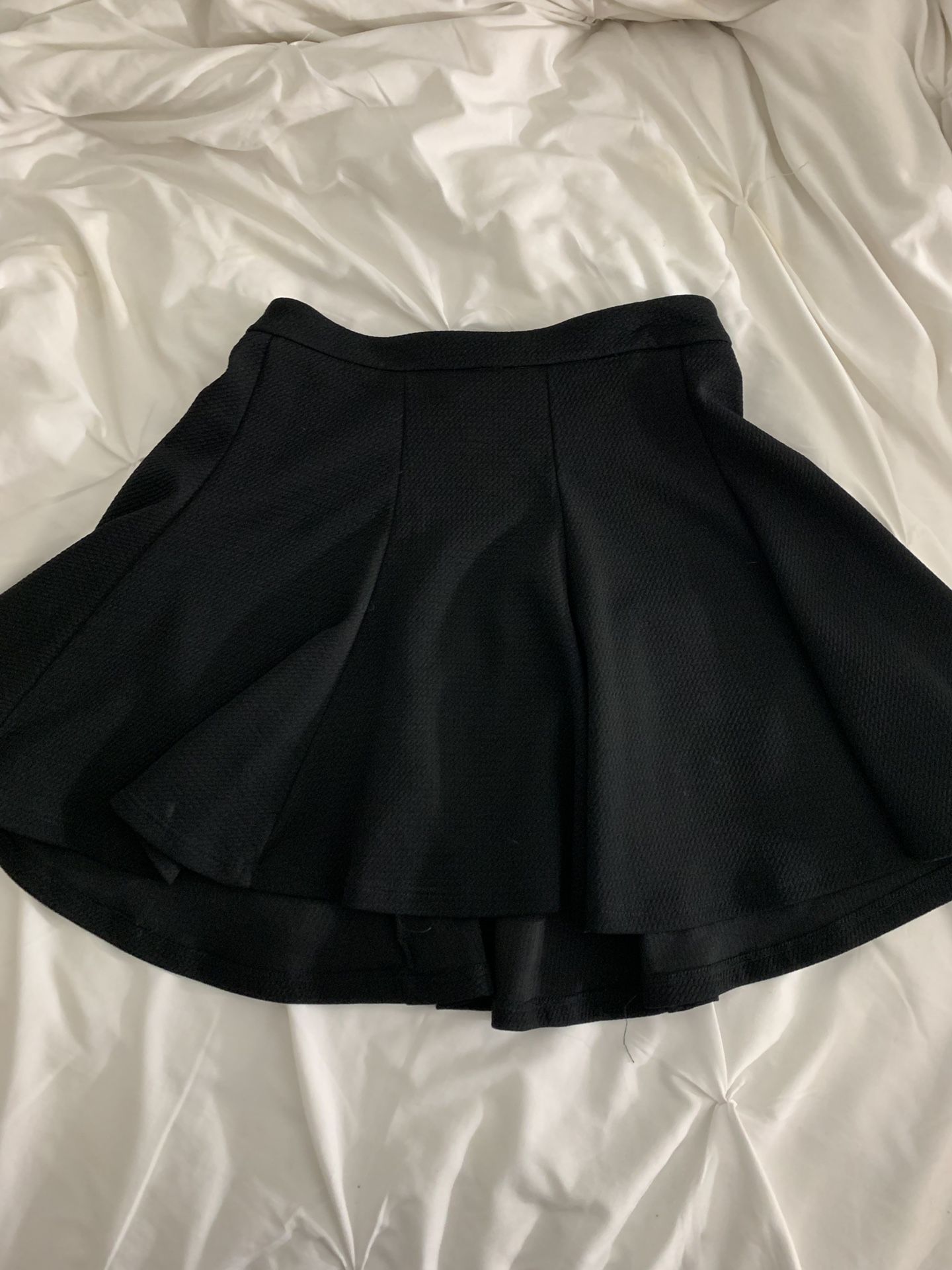 LUSH Black Skater Skirt