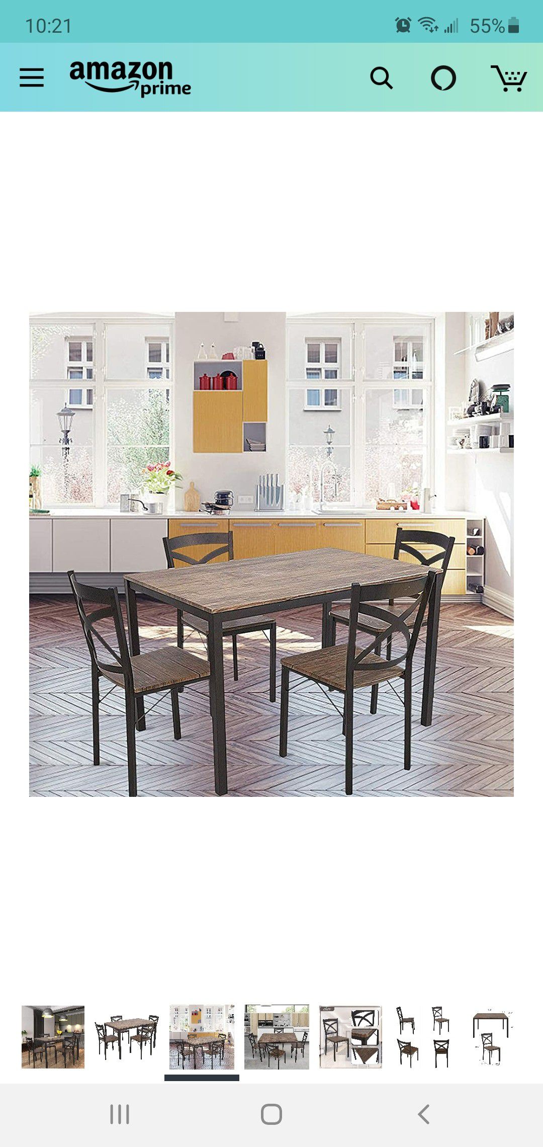 Table and 4chairs