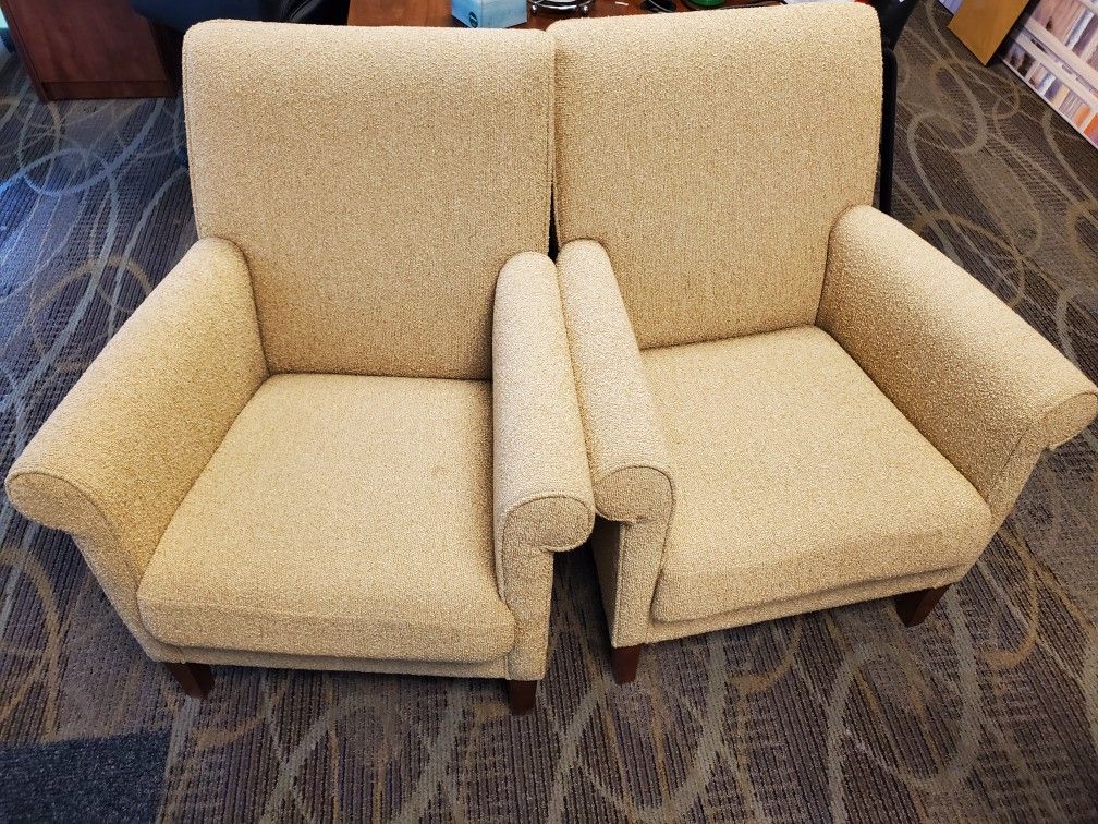 Wingback Conversational Chairs