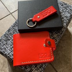 Men’s Italian Wallet& Keychain