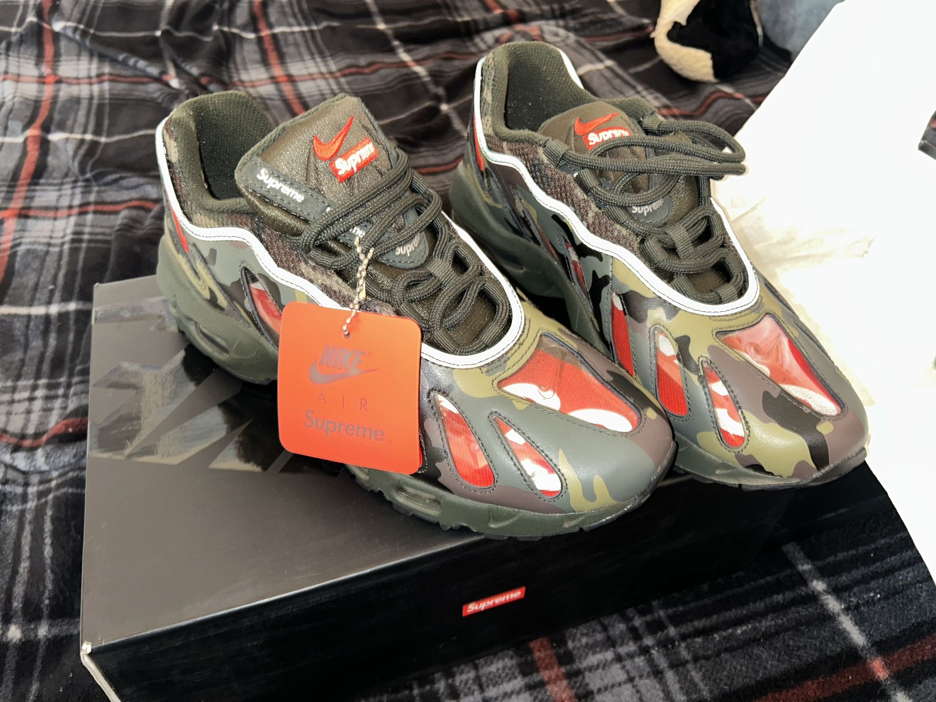 Nike Air Max 96 Supreme Camo Size Men