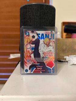 ROUND 1 ONE PIECE PROMO SANJI BRAND NEW ENGLISH