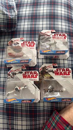 Hot Wheels Star Wars Starships 2017 Mixed lot of 4