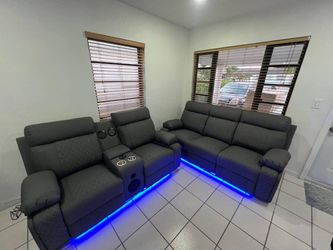 electric recliner sofa and loveseat 