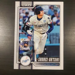 Shohei Ohtani 2026 Topps Flagship Jumbo Card Without Funko Figure