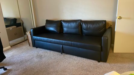 Leather couch