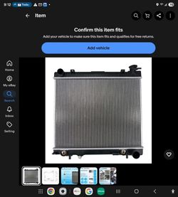 Radiator Direct OEM Replacement Dodge Dakota 