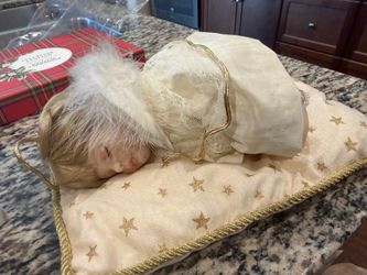 Hamilton Collection Mavis Snyder Now I Lay Me Down To Sleep Porcelain Doll
