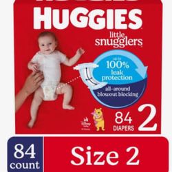 Huggies Size Two Diapers 
