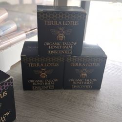 Terra Lotus Organic Tallow Honey Balm Unscented 