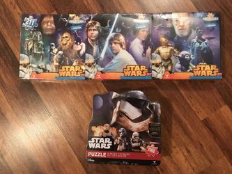 Star Wars Puzzles Brand-new!!!