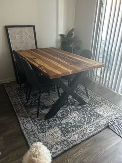 Dinning table and chairs