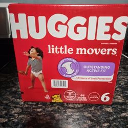 Huggies Little Movers Size 6 $22 