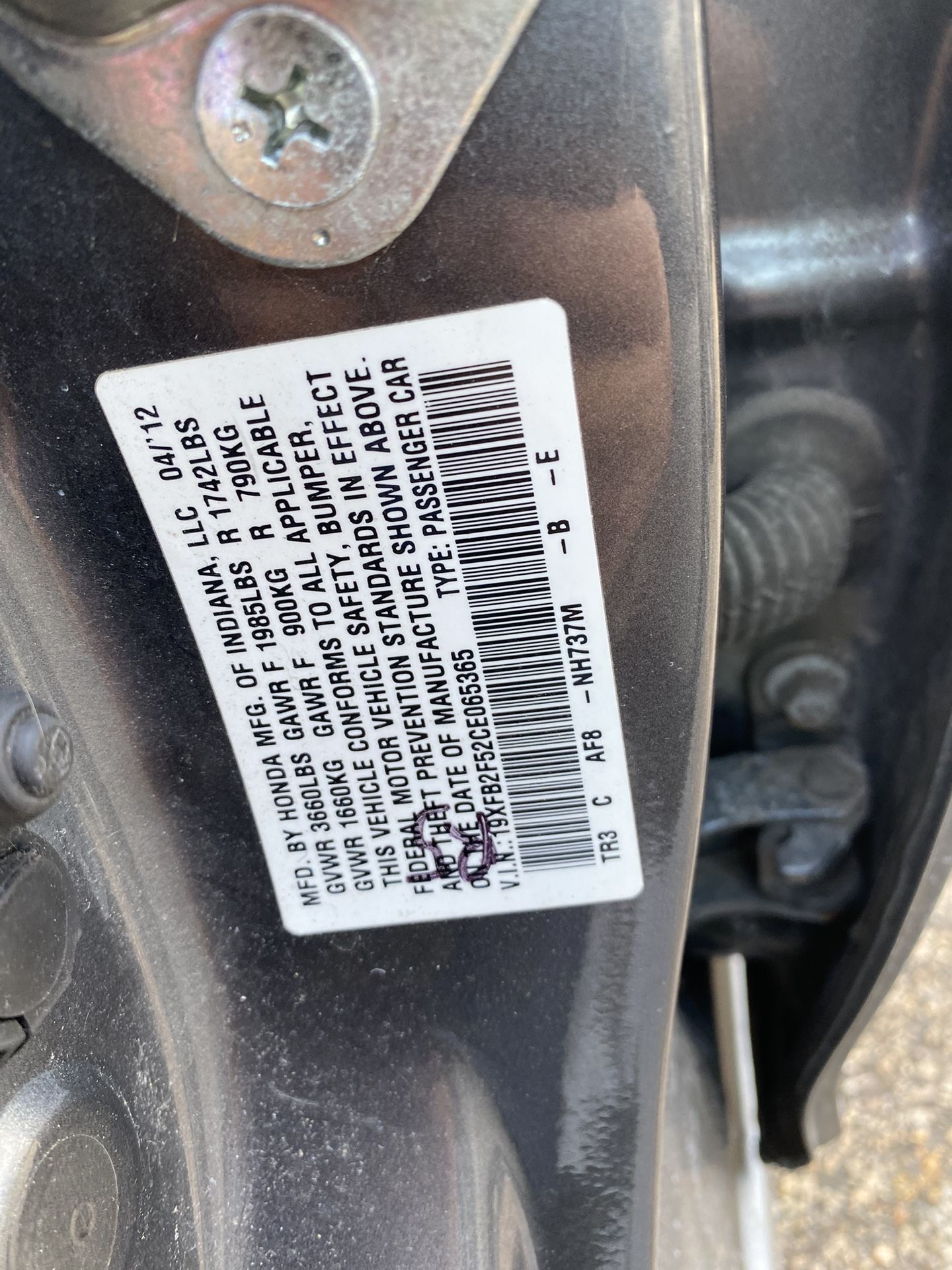 2012 Honda Civic