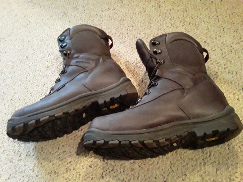 Men's Red Wing Brown Leather (Electrical Hazard Rated) Work Boots 