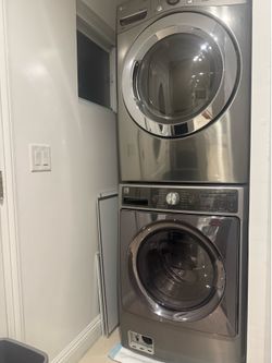 LG dryer and Kenmore Elite washing machine