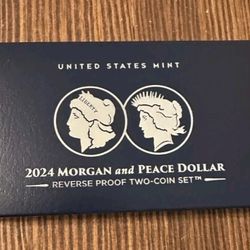 2024 Peace Morgan Dollar Reverse Proof Set US Mint