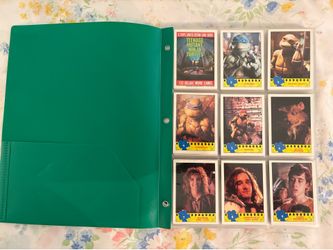 1990 Topps Teenage Mutant Ninja Turtles incomplete