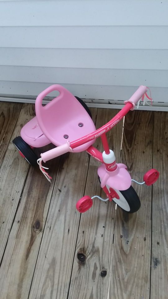 Pink Radio Flyer Tricycle