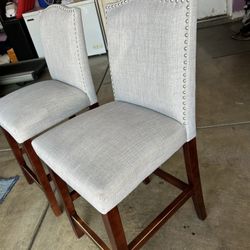 2 Grey Color Stools !!