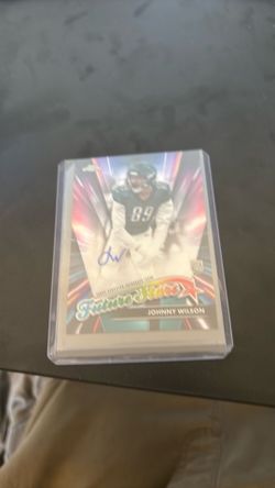 Johnny Wilson Autograph Card