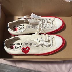 CONVERSE SIZE 10 Comme des Garcons 