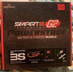 Smart G2 power stage, 3S,  Battery and charger for model plane
