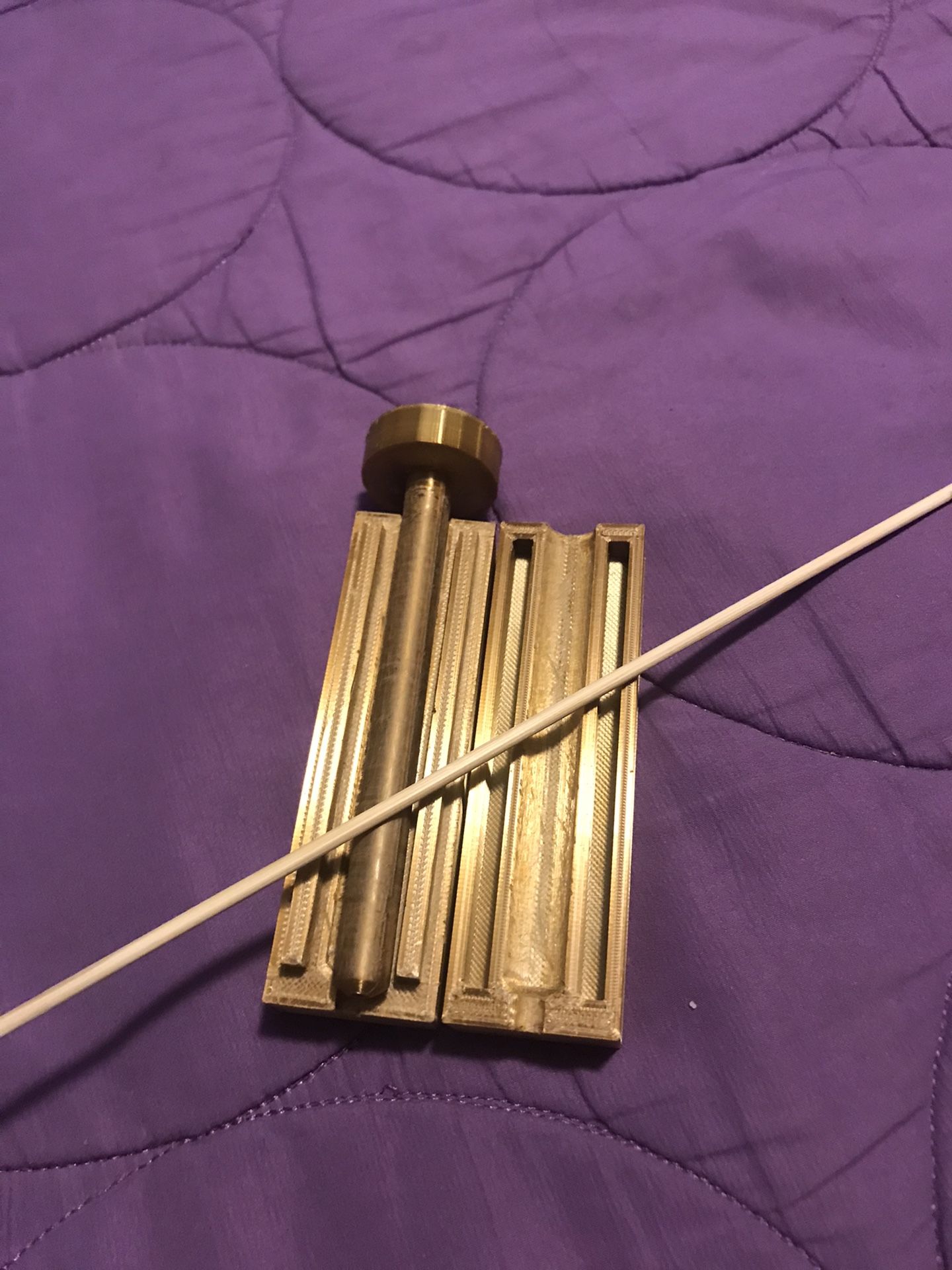 Cannagar mold 3d printed