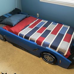 Car Bed With Mattress And Box Spring