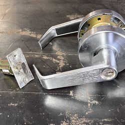 Commercial Door Lever Set Keyed/entry Function UL Fire Rated, ANSI 2, Atlas Collection 