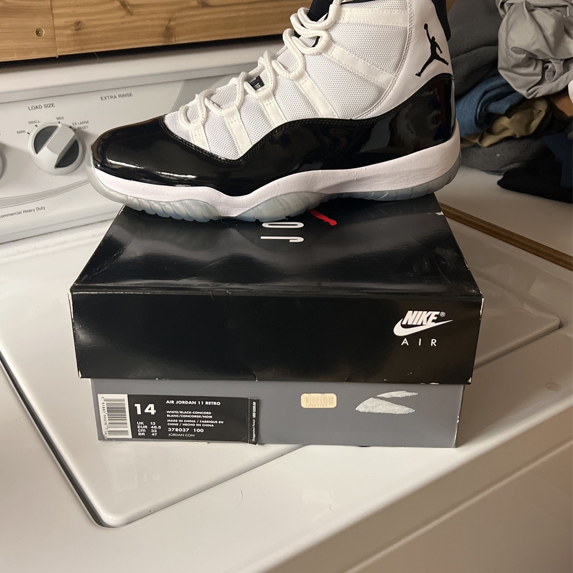 Jordan 11, Concord Size 14