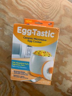 Egg-Tastic Ceramic Microwave Egg Cooker