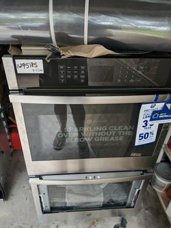 GE double oven