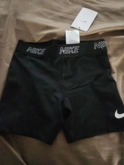Kids Nike Black Bike Shorts with Tags
