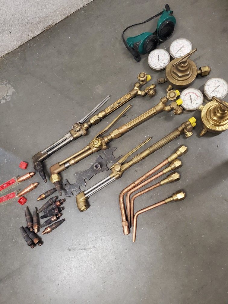 Victor Welding And Cutting Equipment, Torches And Gauges