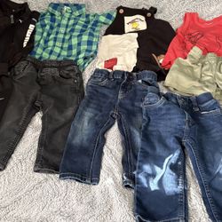 Baby Boys Clothes Size 18 Months Lot