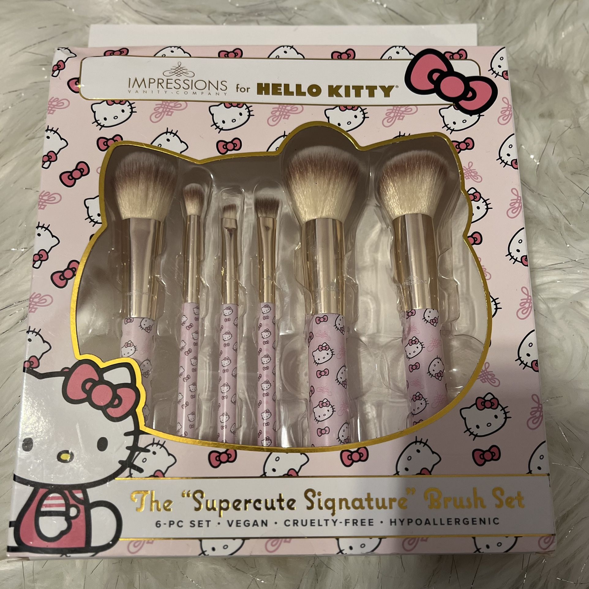 Hk Pink Make Up Brushes