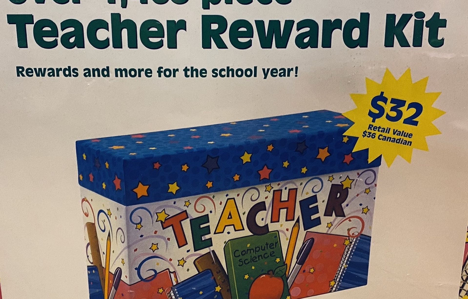 Teacher Reward Kit