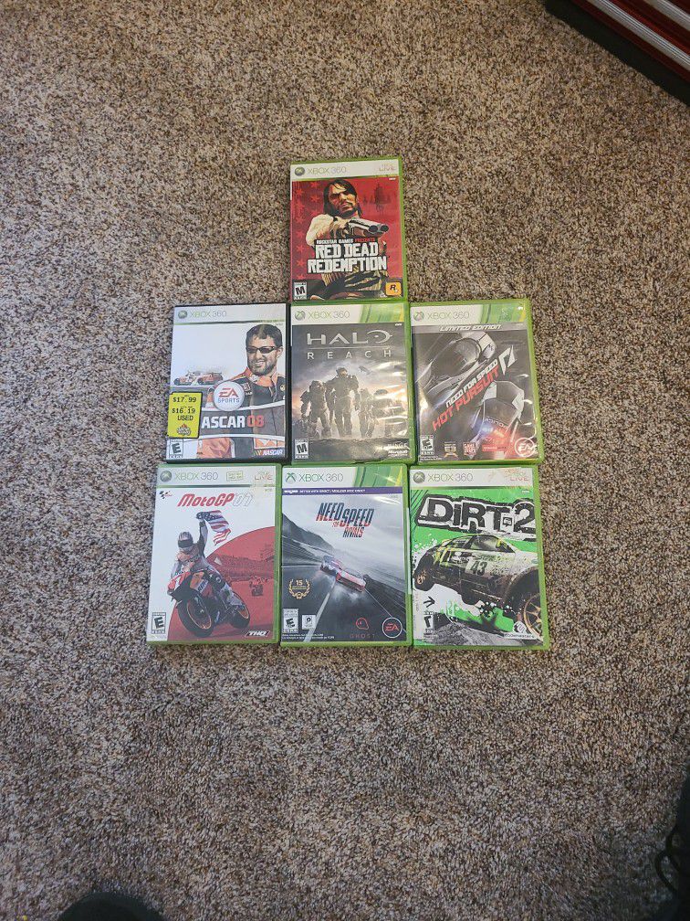 Xbox 360 Games Choose Which Ones You Want