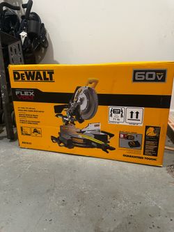 Dewalt Flex Volt miter saw full kit