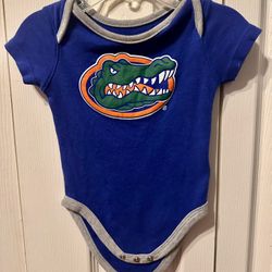 5 UF Gator Onesies 6-9 Months