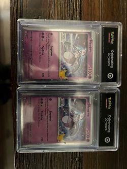 Mewtwo Pokemon Card