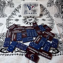Custom Texans Dominoes