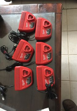 Milwaukee 48-59-2401 M12 Battery Charger $25.00/each