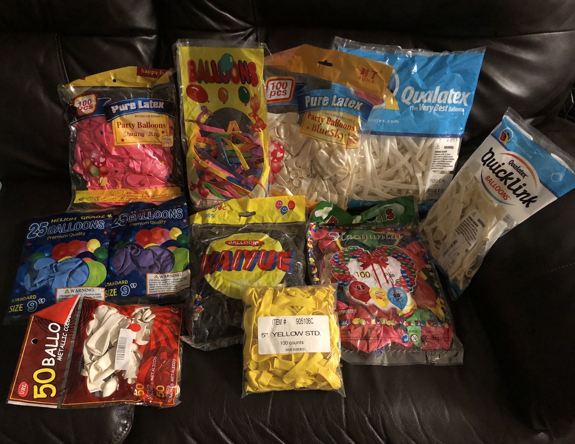 Balloon Packages- Latex & Helium