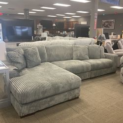 Corduroy Sectional Available!