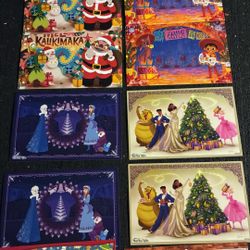 (12) Disney Christmas Cards