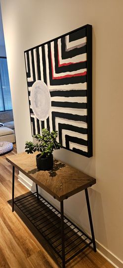 Entryway Table with Shelf